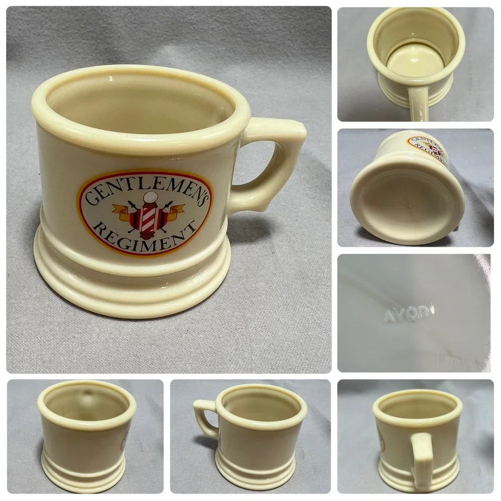 Vintage & Antique Estate Shaving Collection Mugs Brushes Cup Soap Lot Barbershop
